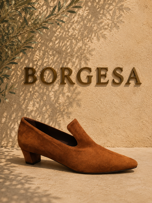 3149- 7130 Suede Castagna