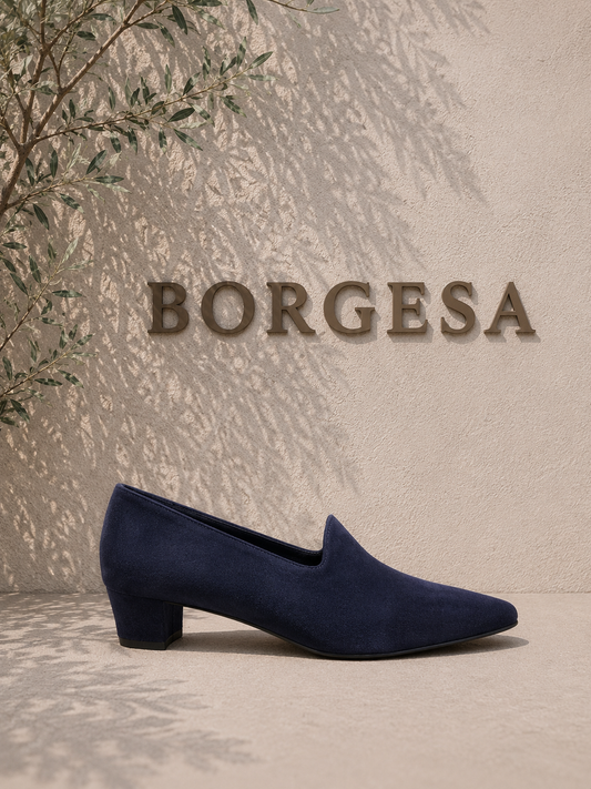 3370-7152 Suede Donker Blauw
