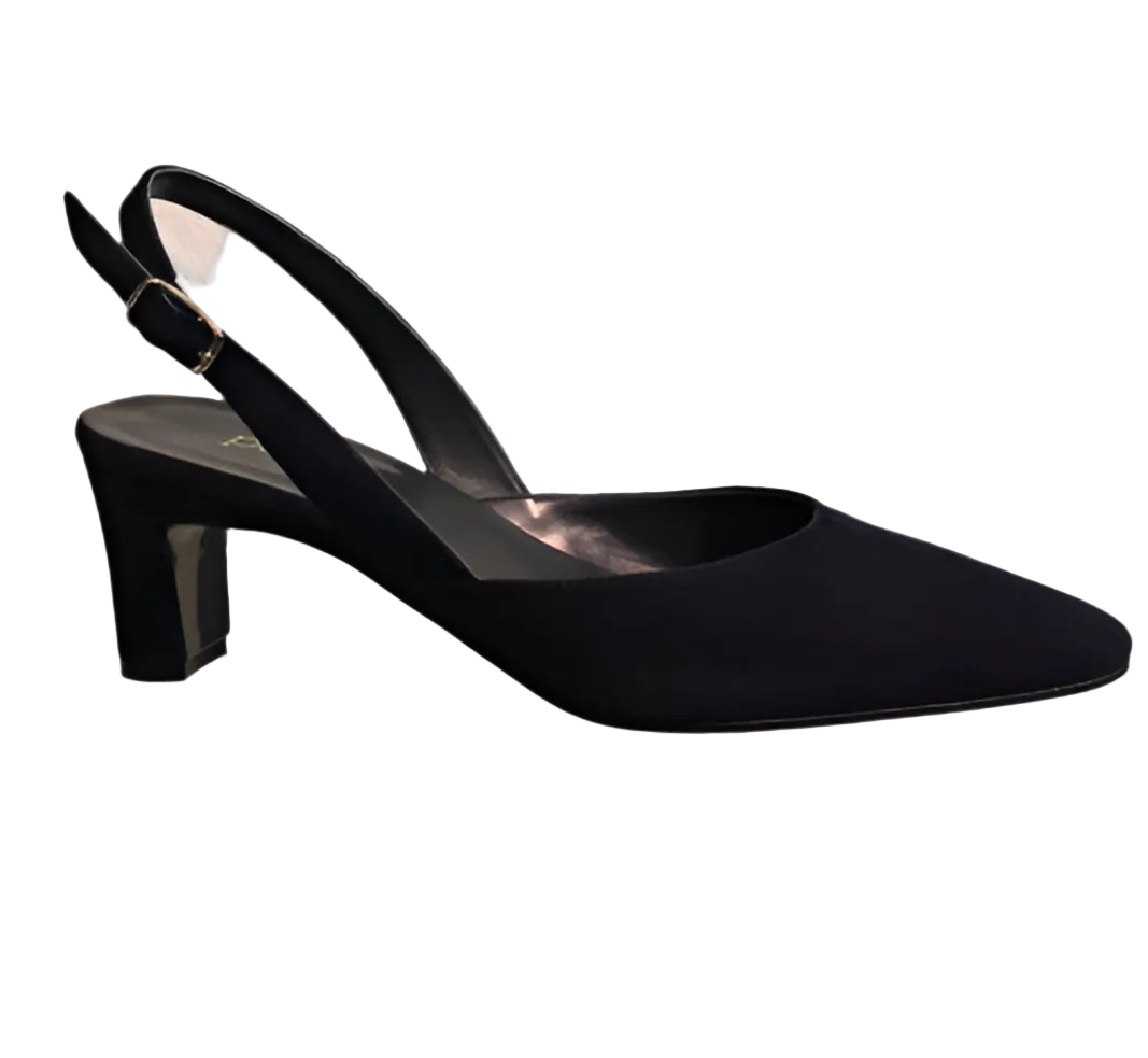 3829- 7106 Camo Blauw Pump met slingback