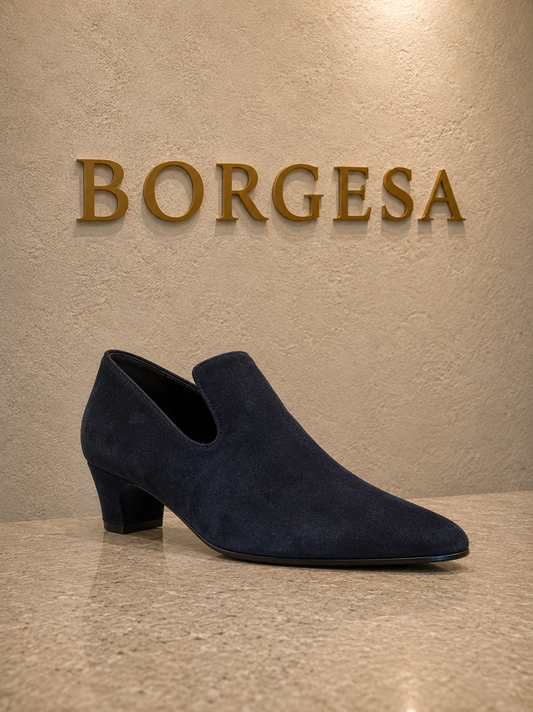 3149- 7130 Suede Donker Blauw